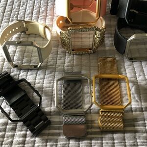 Fitbit Blaze accessories 9 bands/charge cable